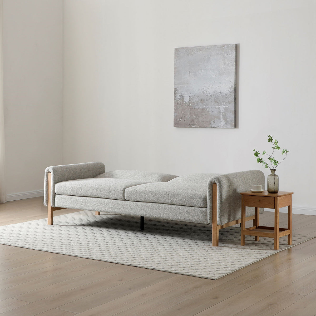 Alverton 3 Seater Click Clack Sofa Bed