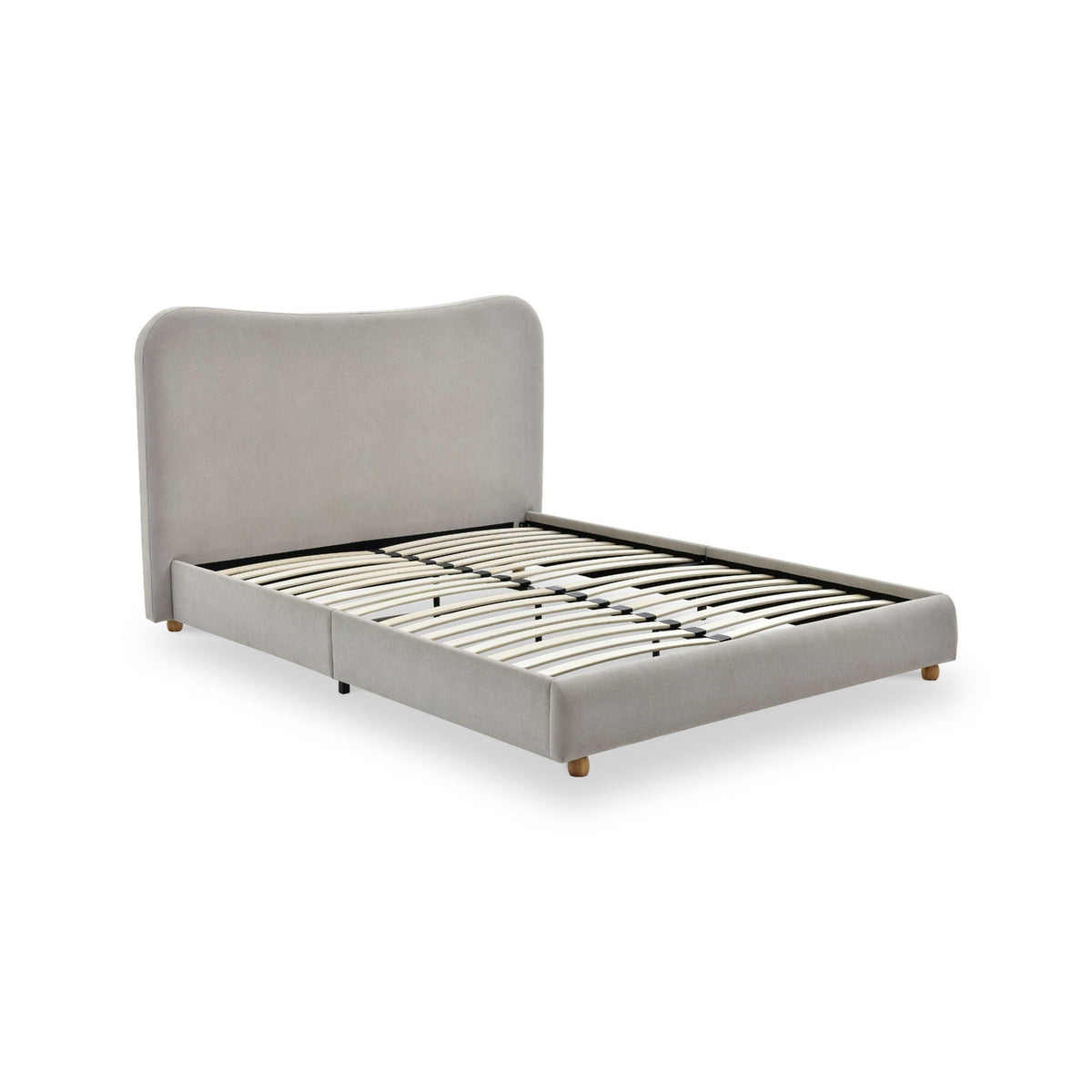 Tolliver Curved Headboard Bed Frame