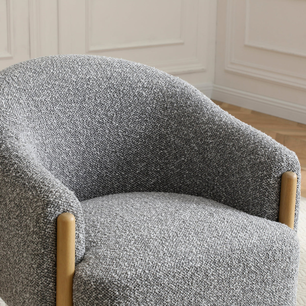 Mareen Boucle Accent Chair