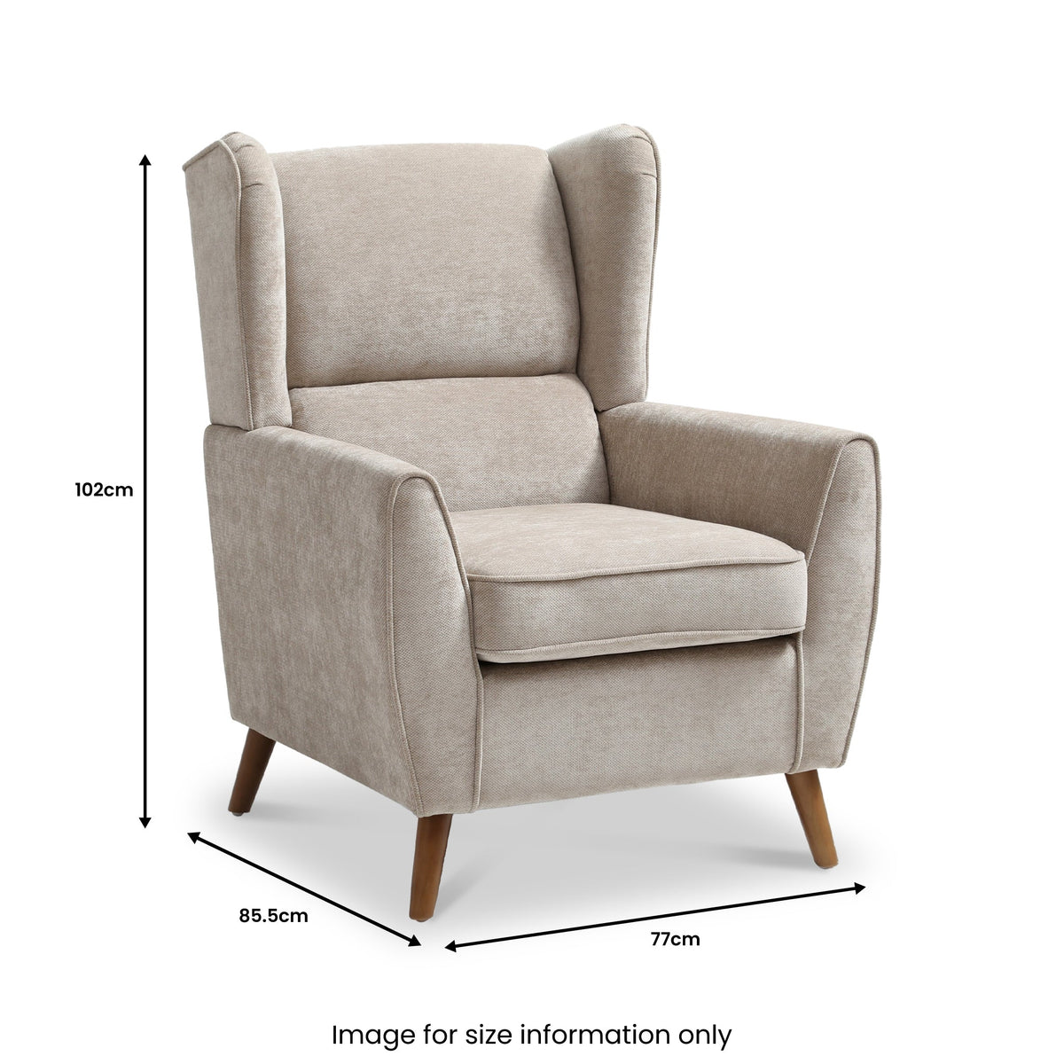 Dora Wingback Accent Chair