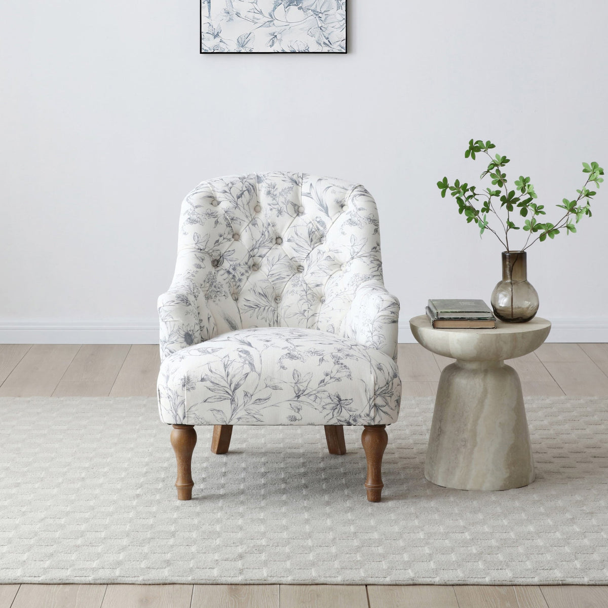 Bianca Floral Meadow Armchair