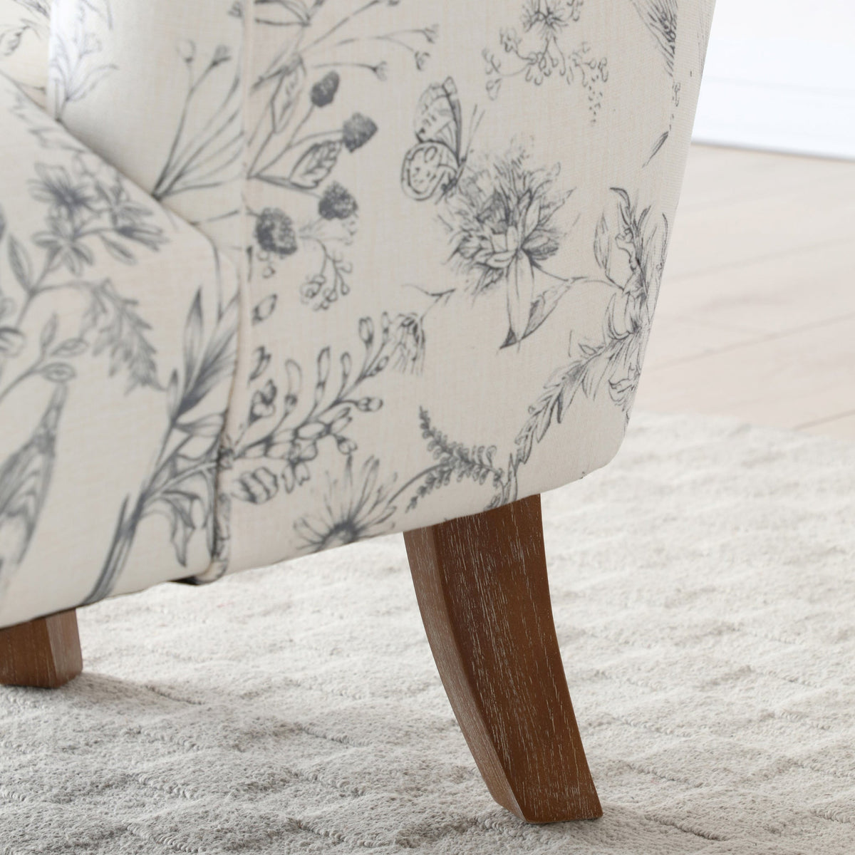 Bianca Floral Meadow Armchair