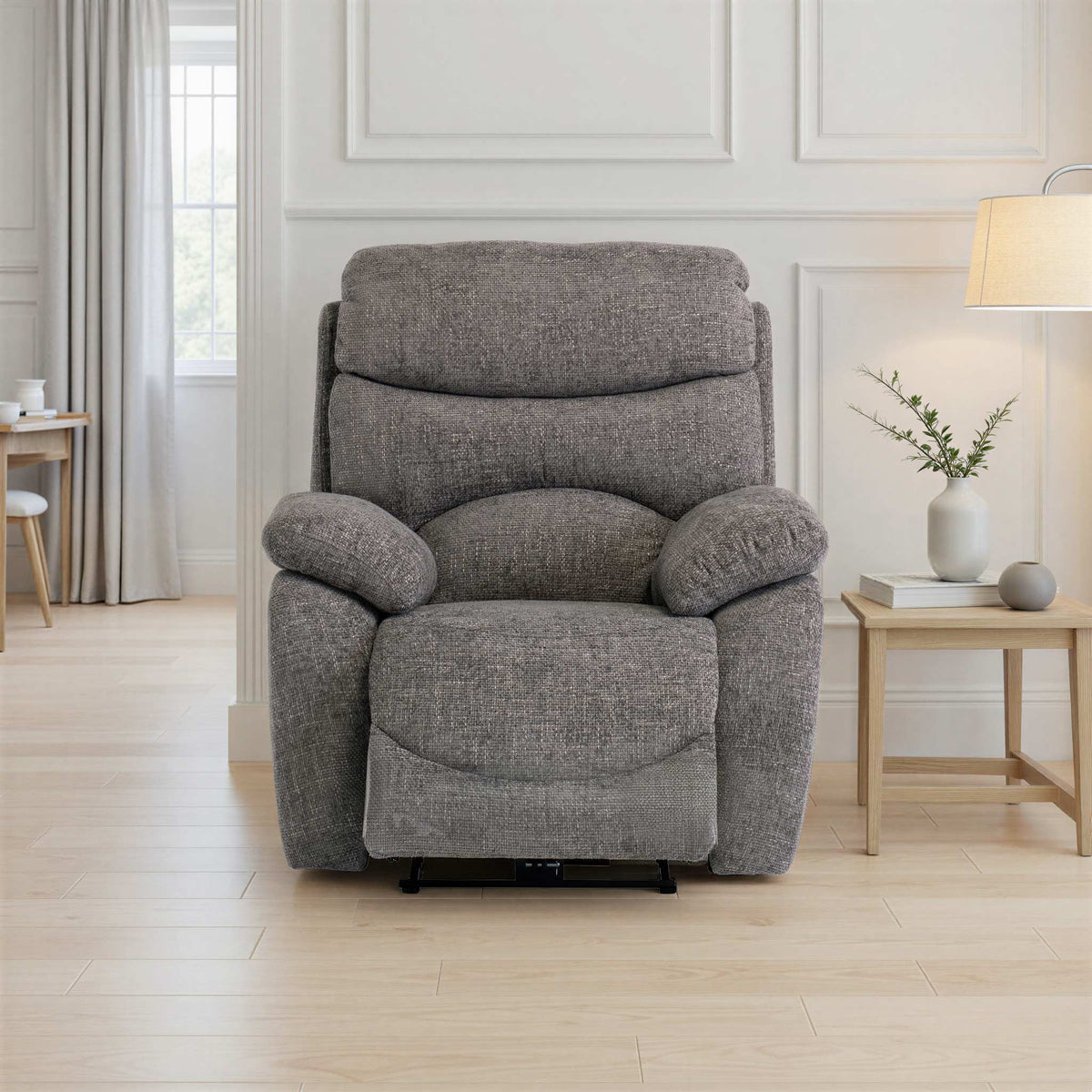 Seville Fabric Power Reclining Armchair
