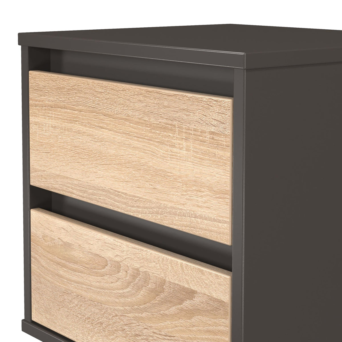 Axton 2 Drawer Bedside Table