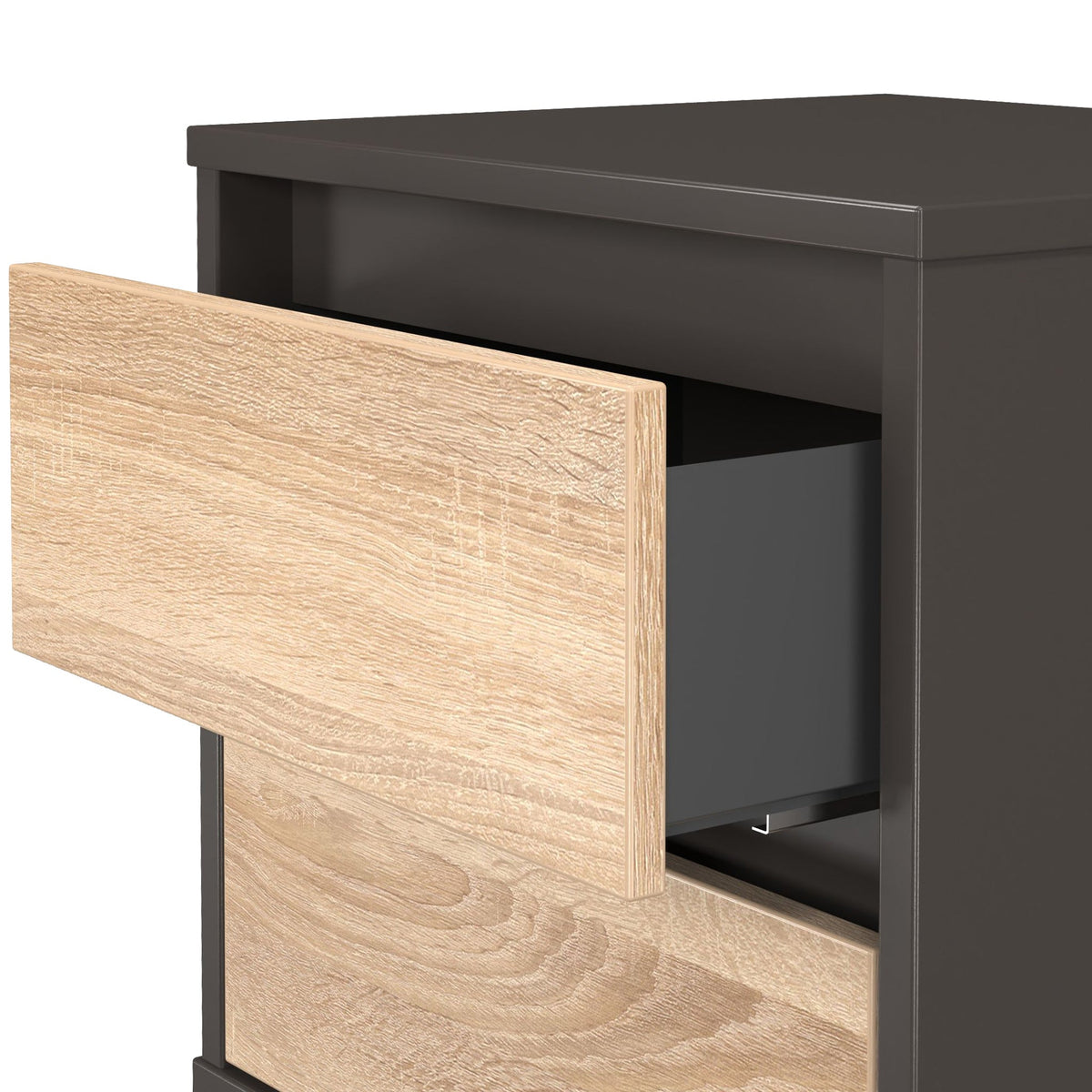 Axton 2 Drawer Bedside Table