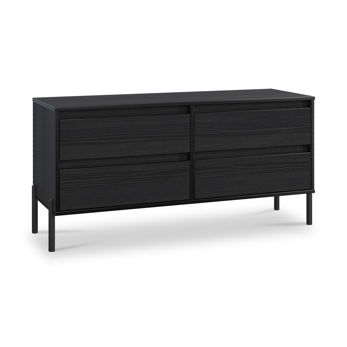 Axton 4 Drawer Low Storage Unit