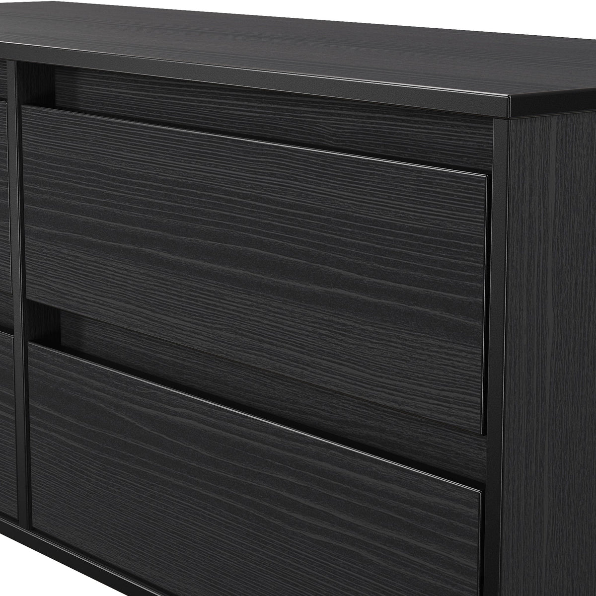 Axton 4 Drawer Low Storage Unit