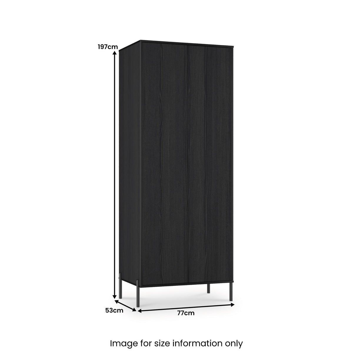 Axton Double Wardrobe