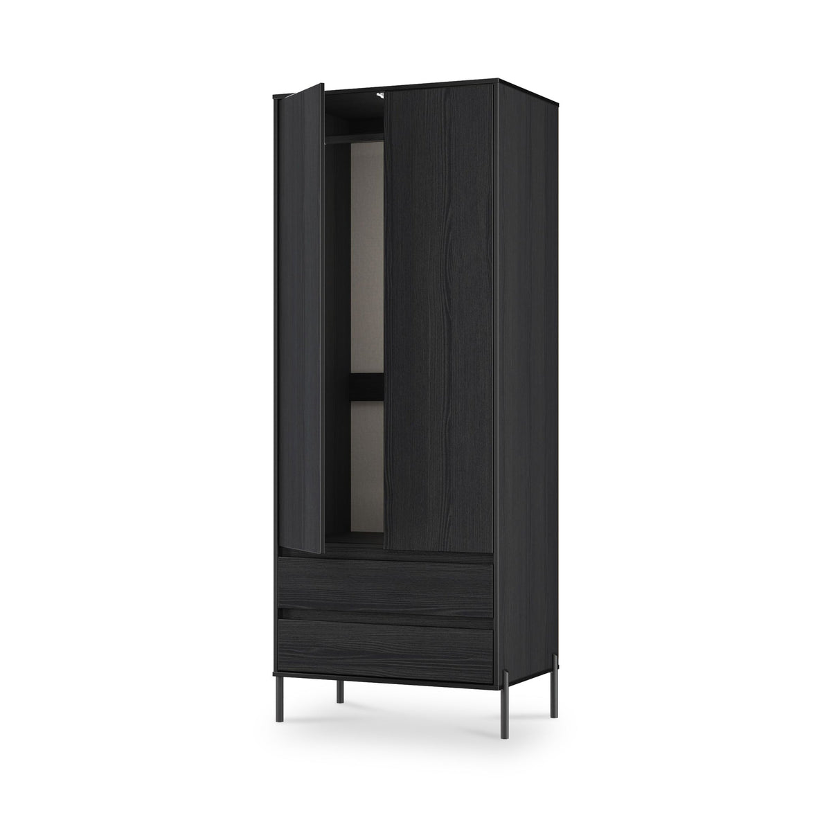 Axton Double Wardrobe & 2 Drawers