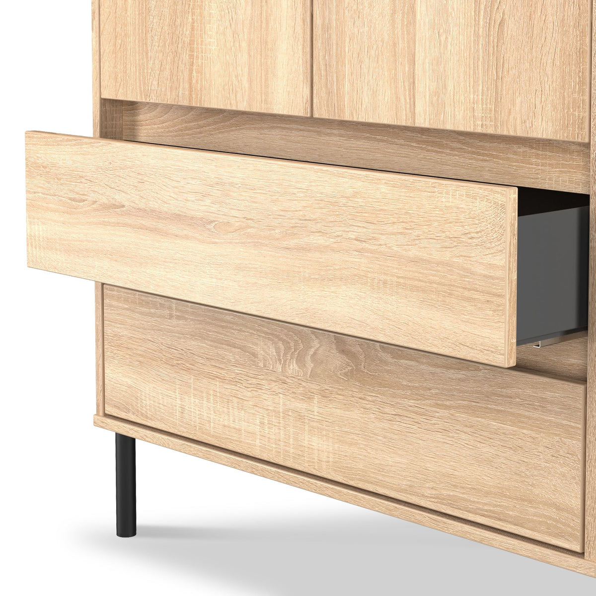 Axton Double Wardrobe & 2 Drawers