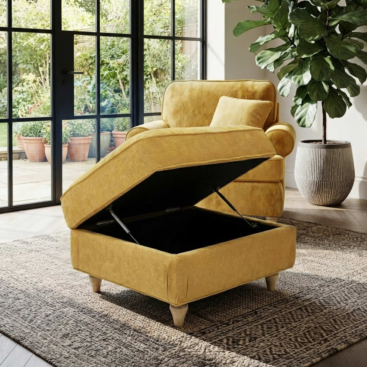 Alfie, Arthur and Archie Universal Storage Footstool