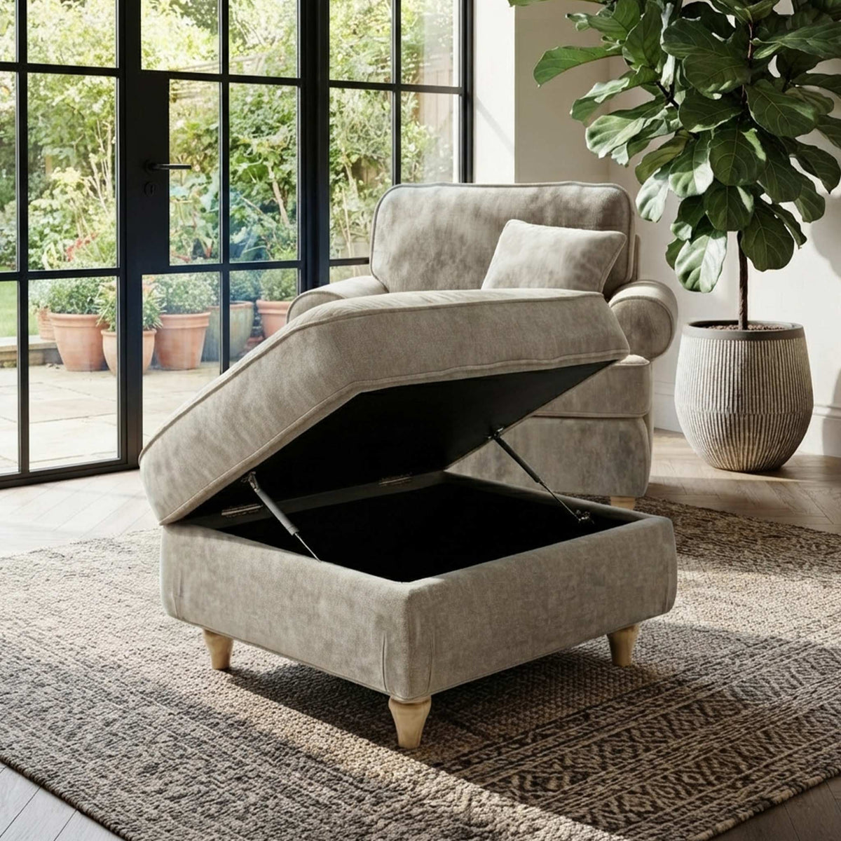 Alfie, Arthur and Archie Universal Storage Footstool