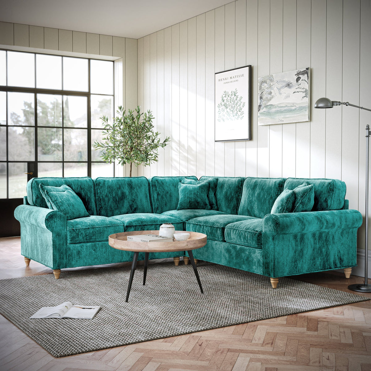 Archie Large Corner Sofa