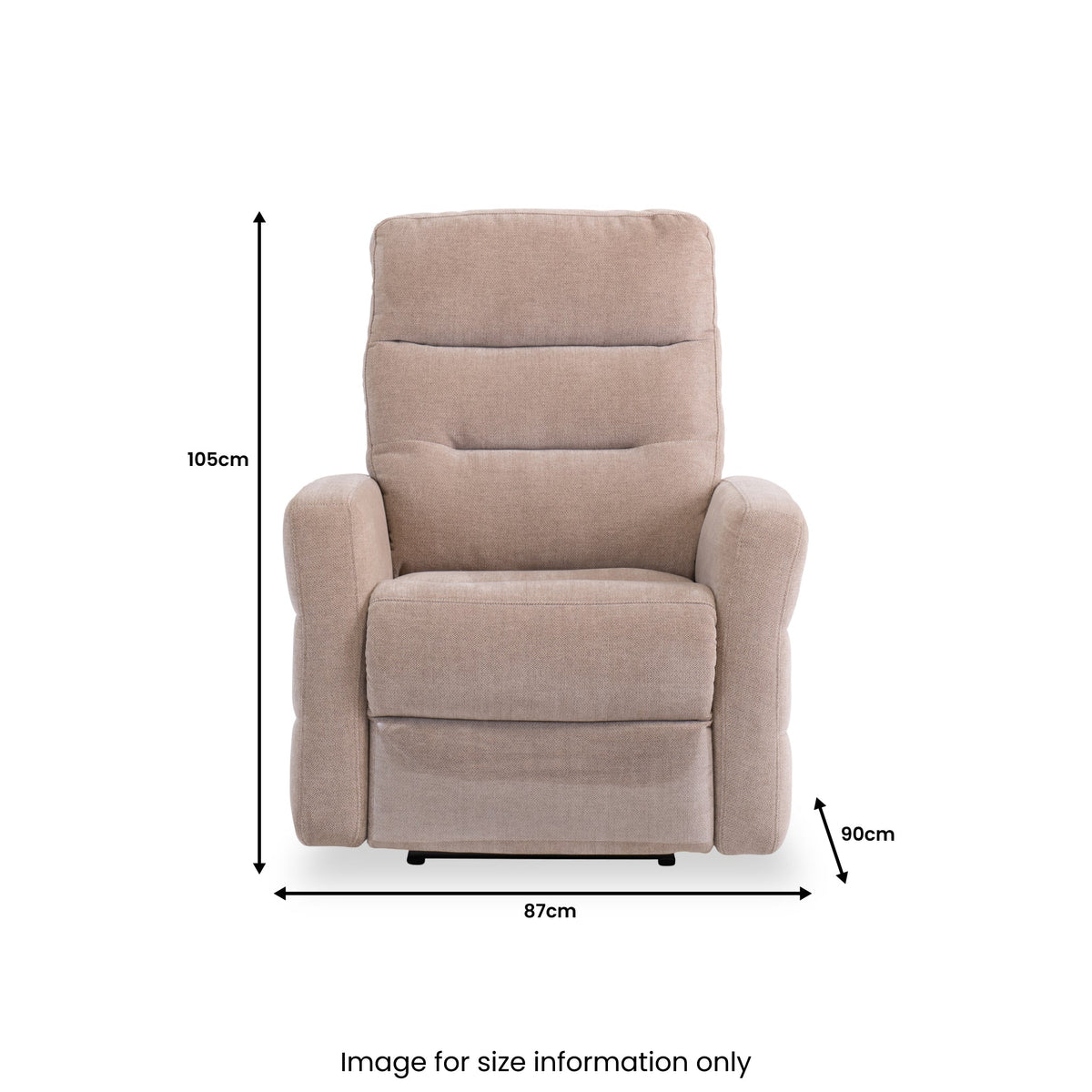 Dalton Fabric Power Reclining Armchair