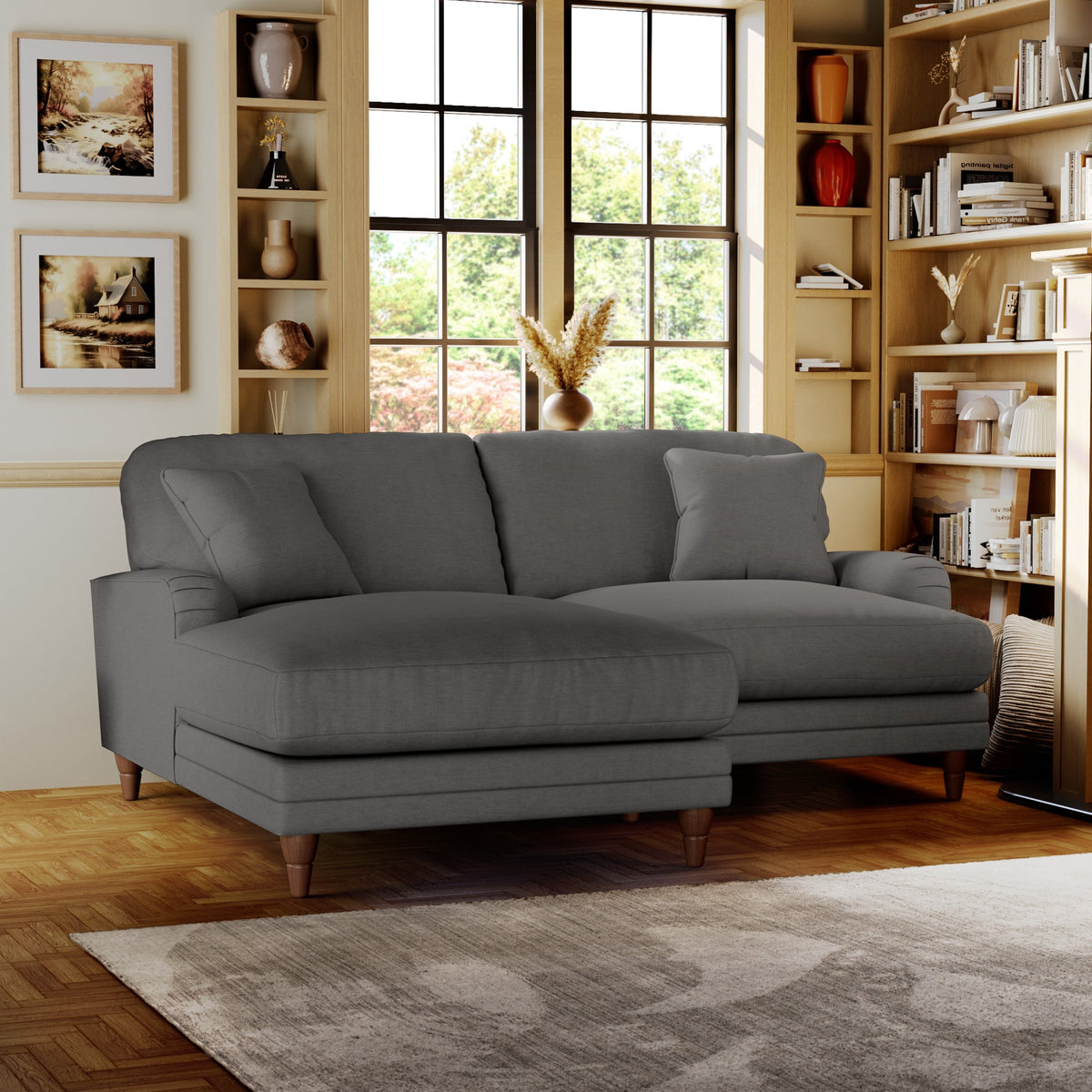 Bampton 3 Seater Chaise Sofa