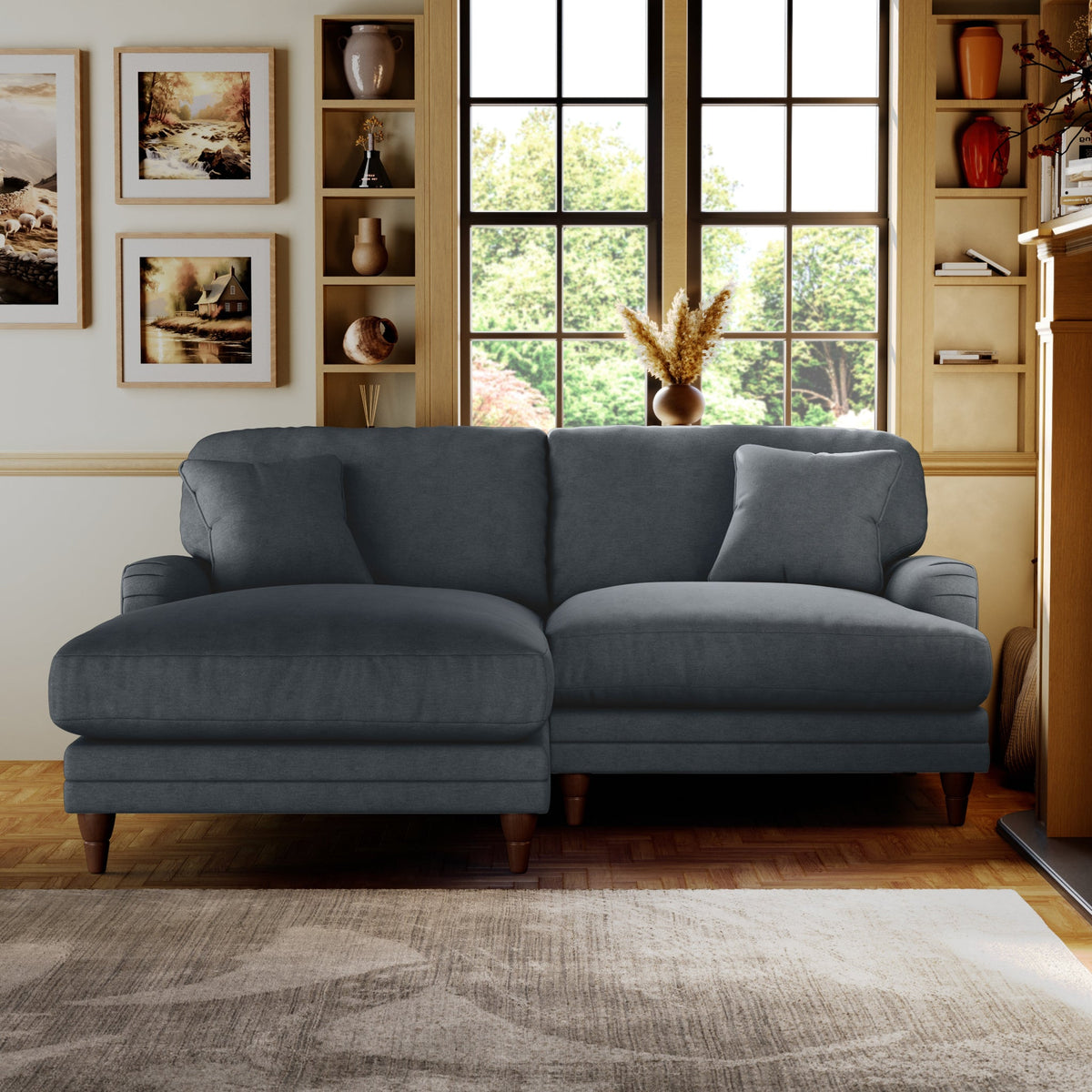 Bampton 3 Seater Chaise Sofa