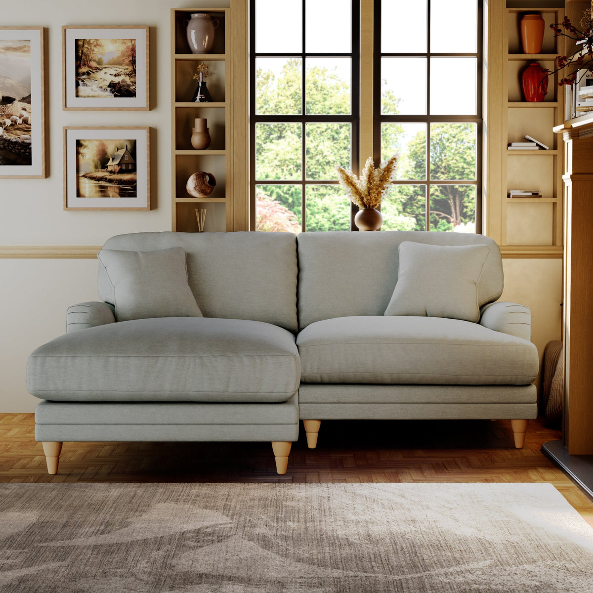Bampton 3 Seater Chaise Sofa