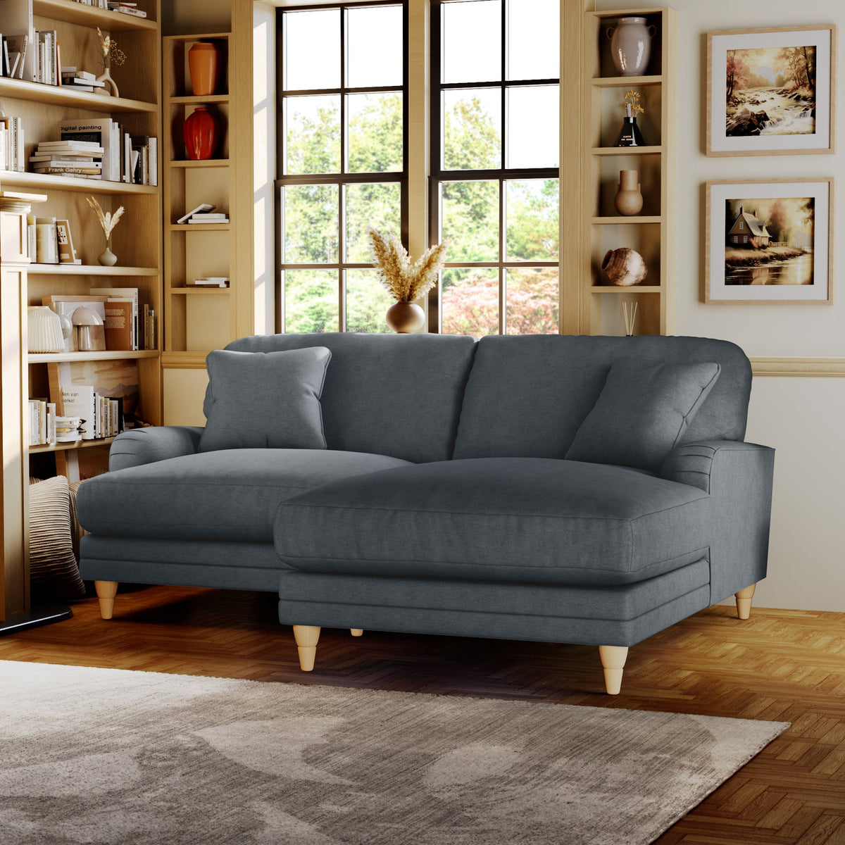 Bampton 3 Seater Chaise Sofa