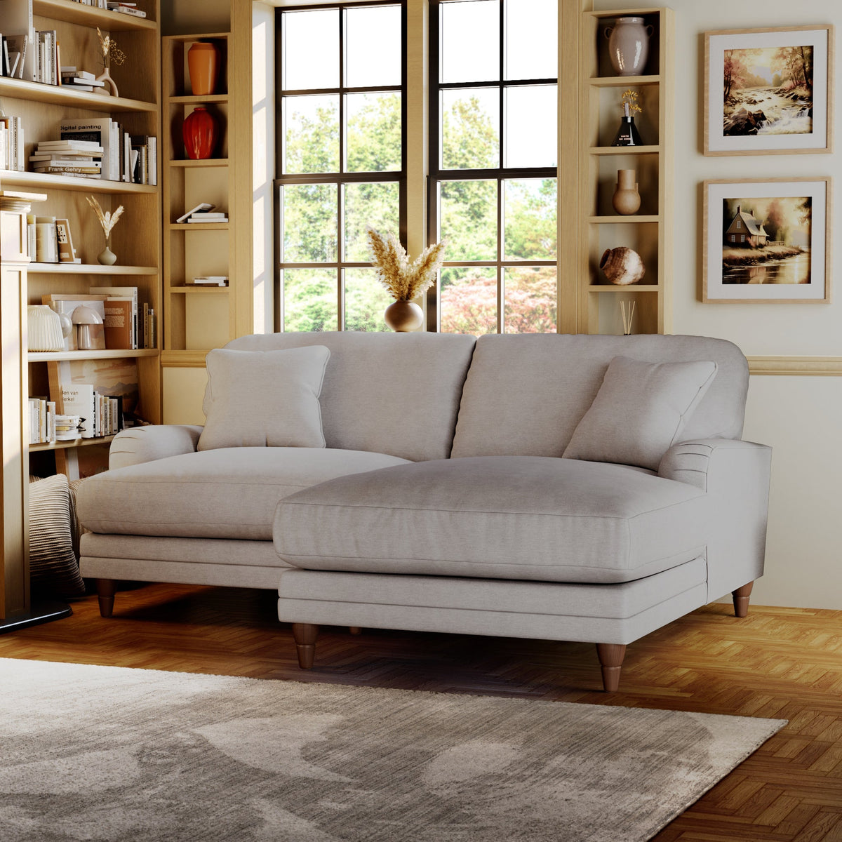 Bampton 3 Seater Chaise Sofa