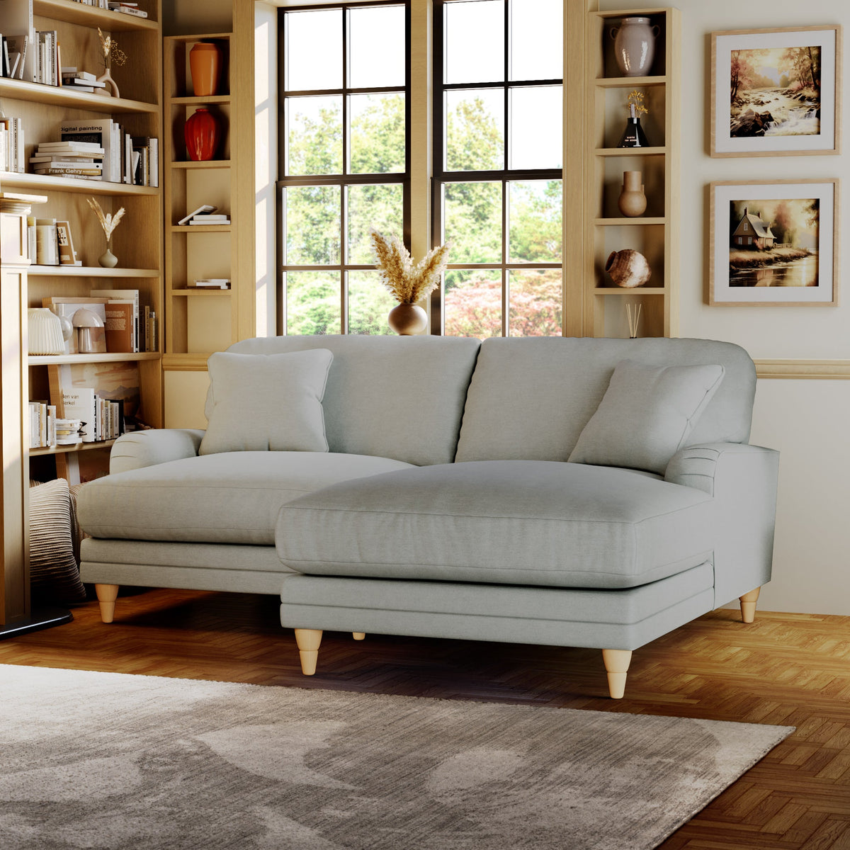 Bampton 3 Seater Chaise Sofa
