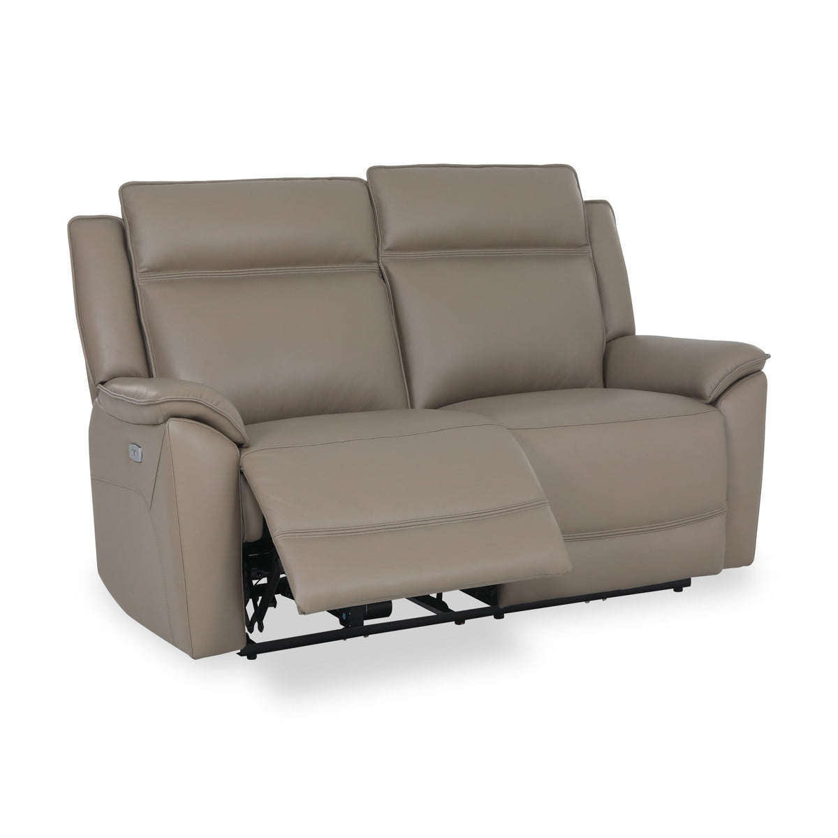 Alden Power Leather Recliner 2 Seater Sofa