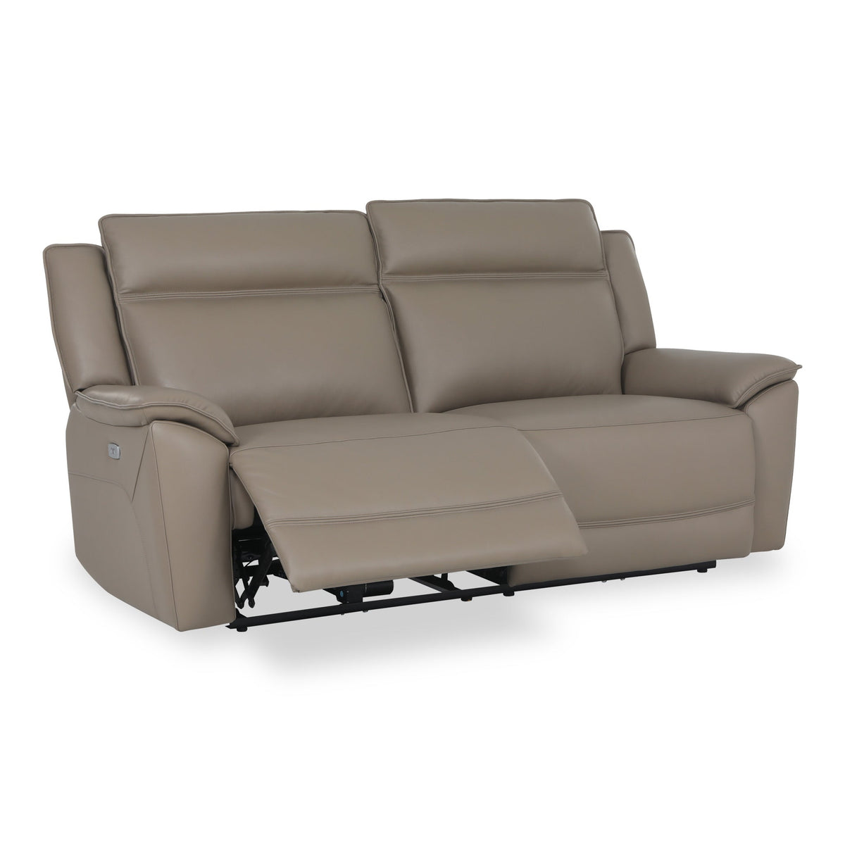 Alden Power Leather Recliner 3 Seater Sofa