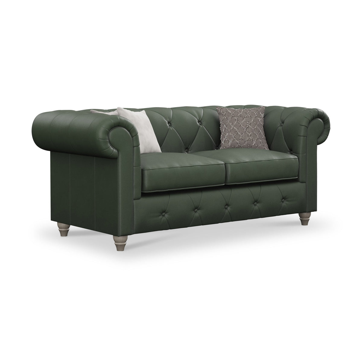 Everett Leather 2 Seater Sofa