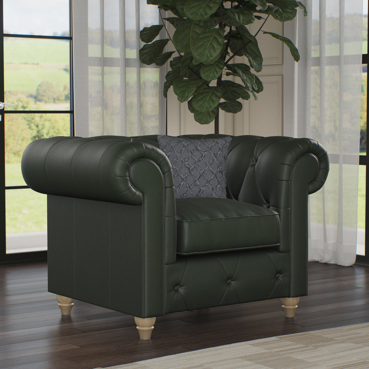 Everett Leather Armchair