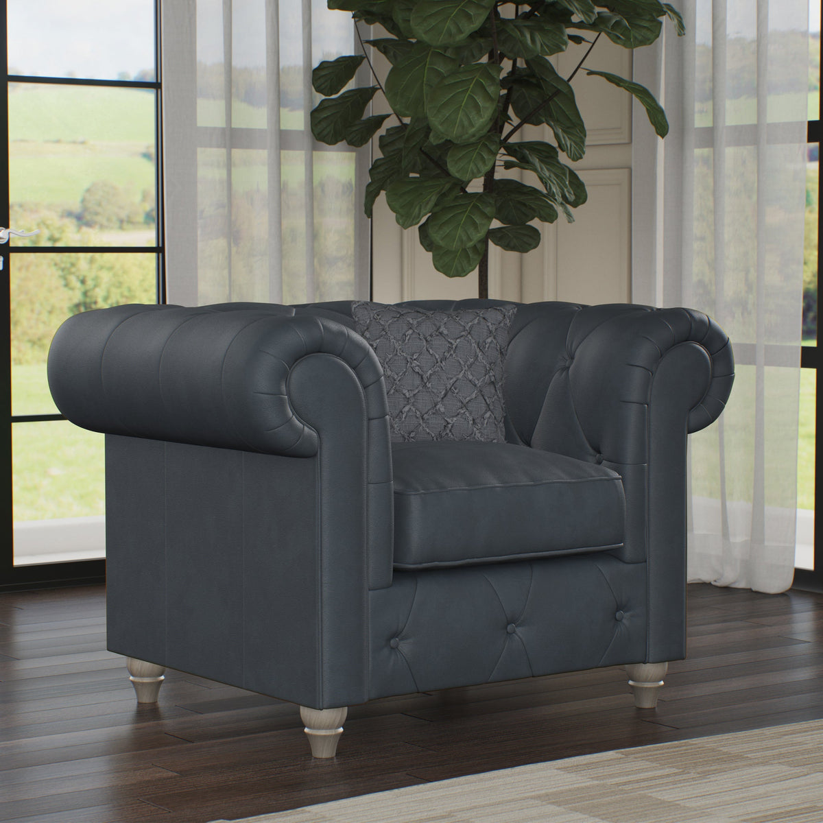 Everett Leather Armchair