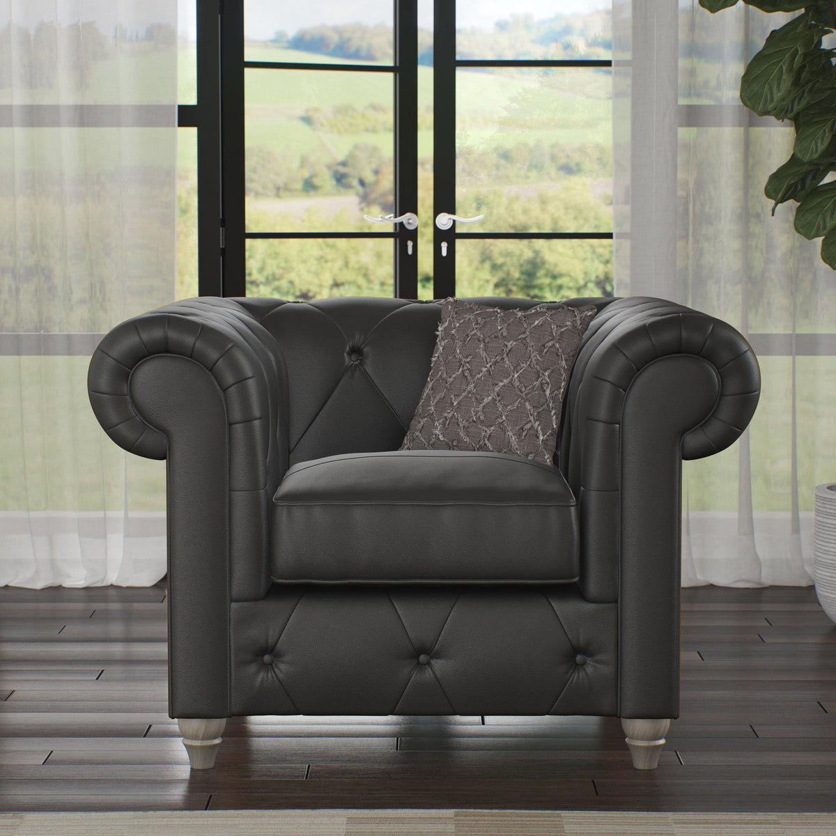 Everett Leather Armchair