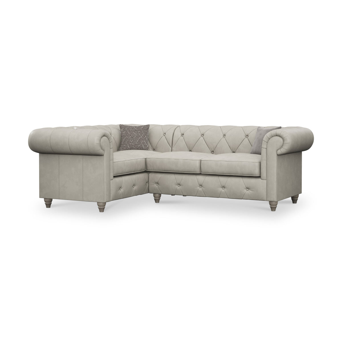 Everett Leather Corner Sofa