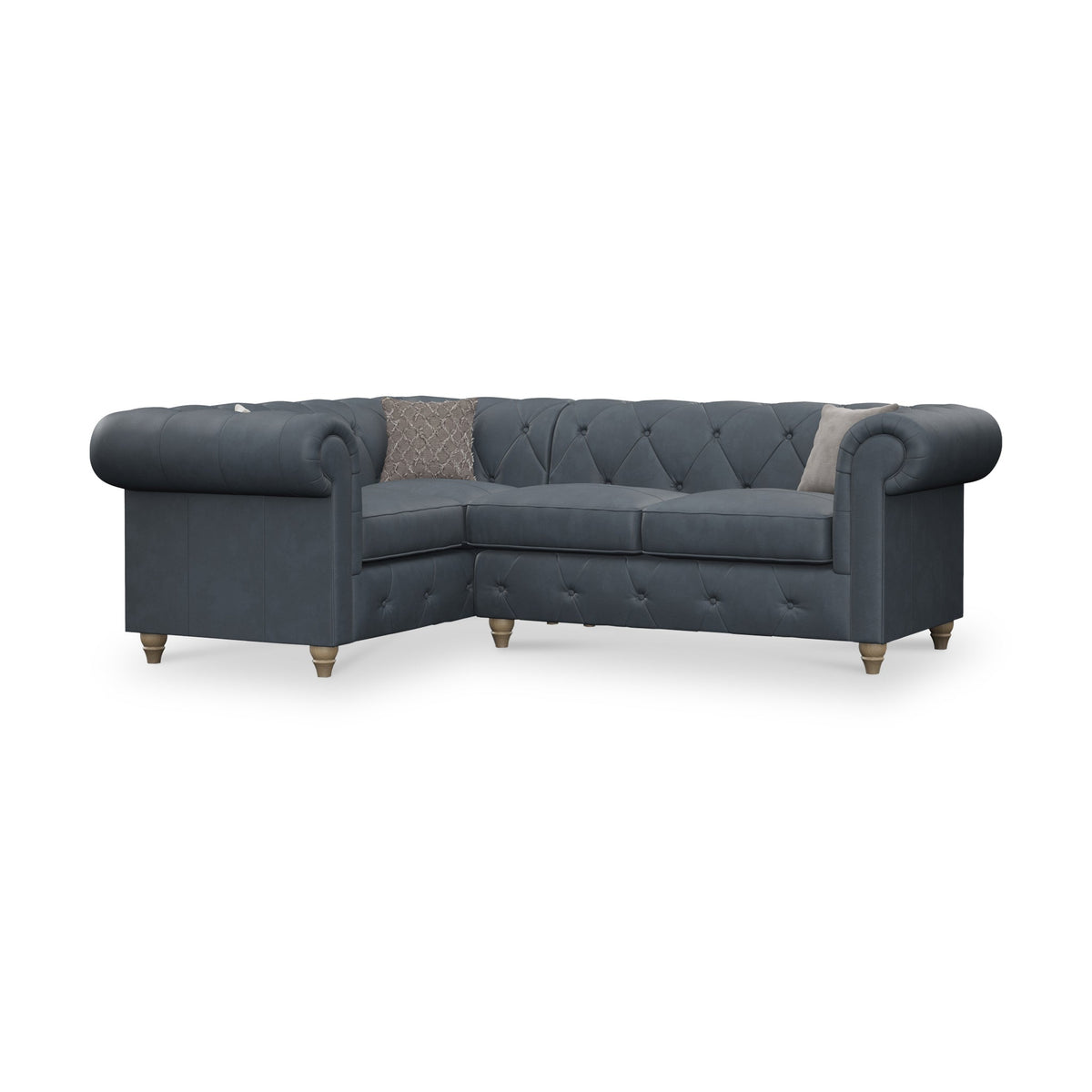 Everett Leather Corner Sofa