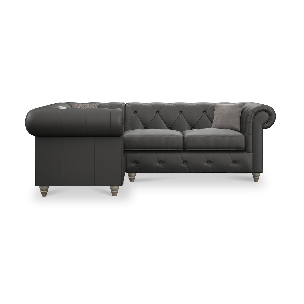 Everett Leather Corner Sofa
