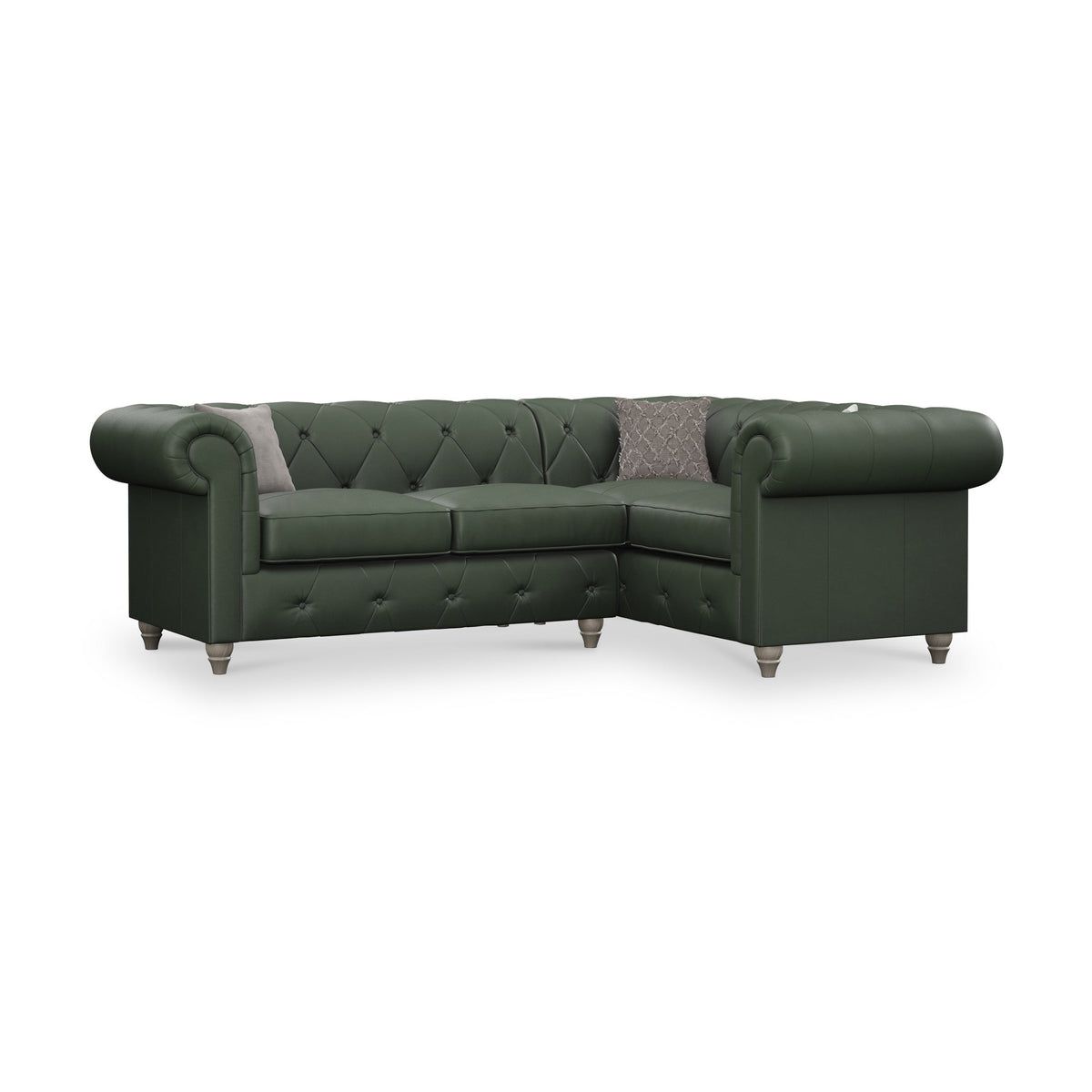 Everett Leather Corner Sofa