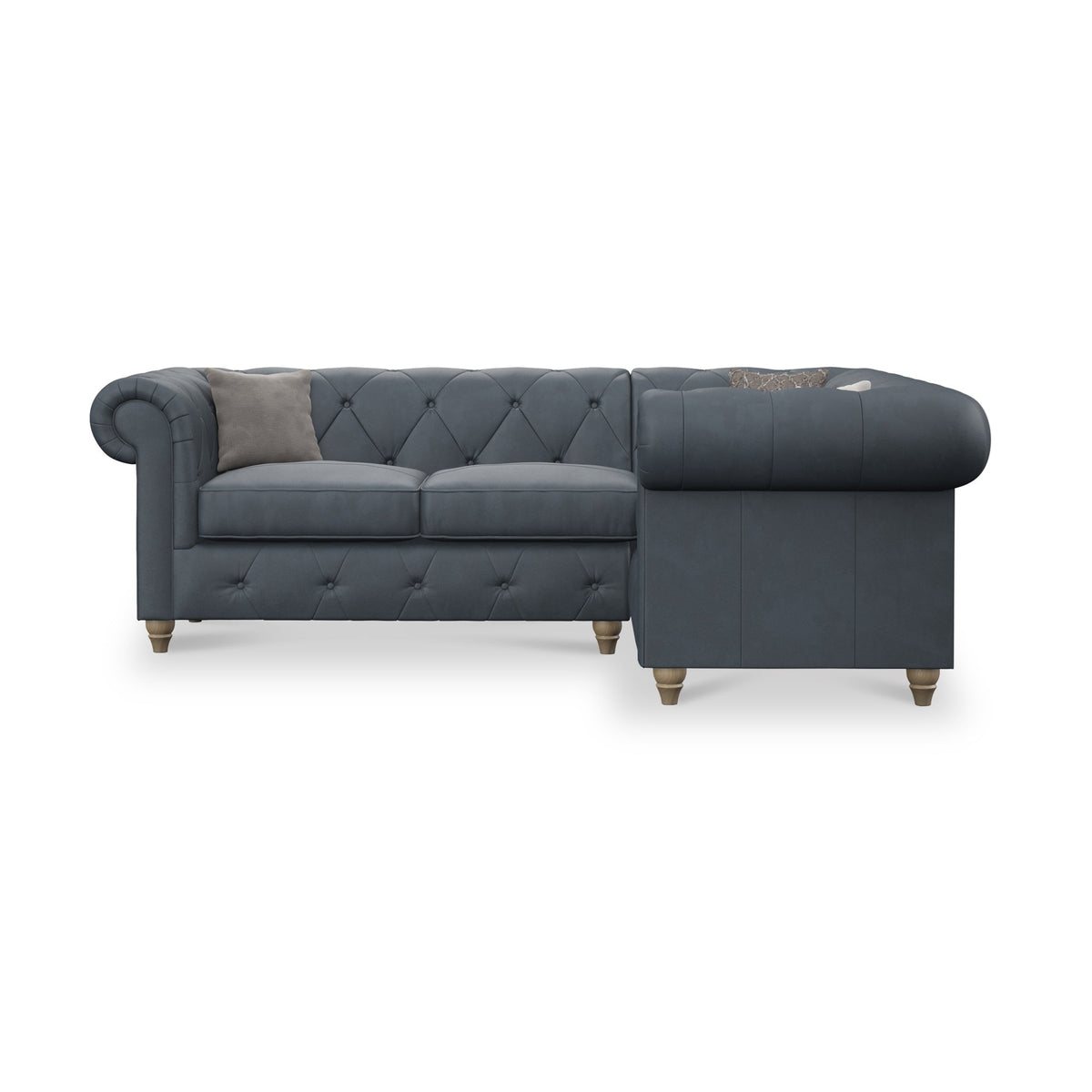 Everett Leather Corner Sofa