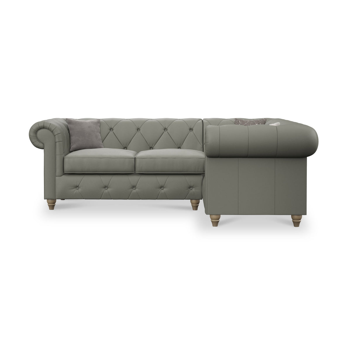 Everett Leather Corner Sofa