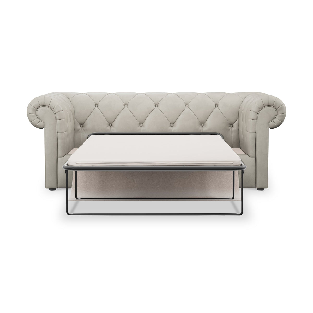 Everett Leather 3 Seater Sofa Bed
