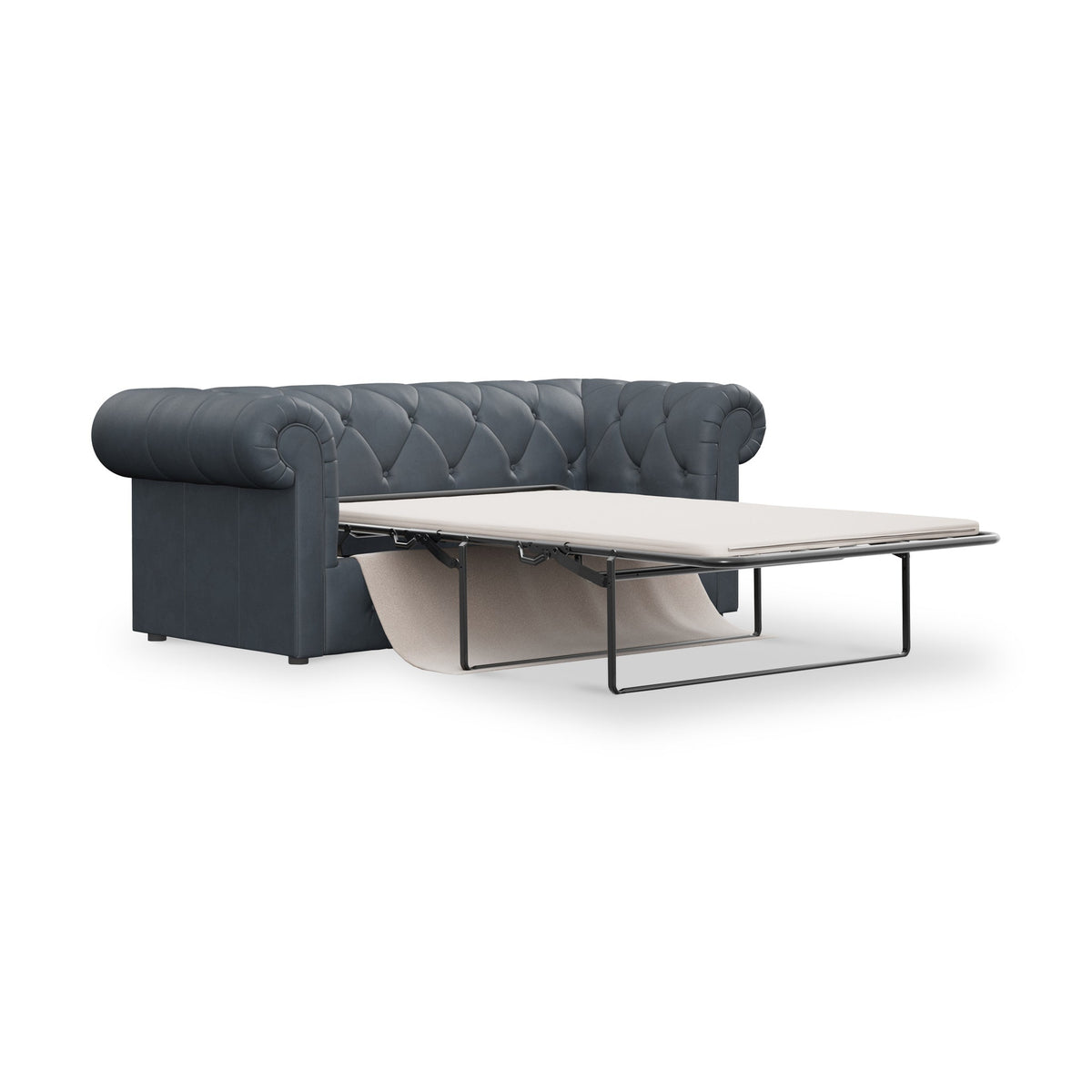Everett Leather 3 Seater Sofa Bed
