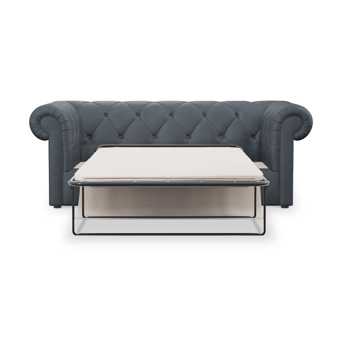 Everett Leather 3 Seater Sofa Bed