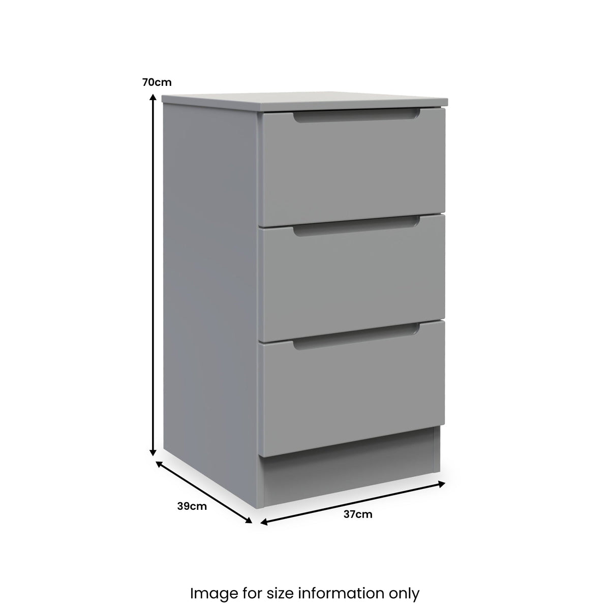 Henshaw 3 Piece Bedroom Furniture Set