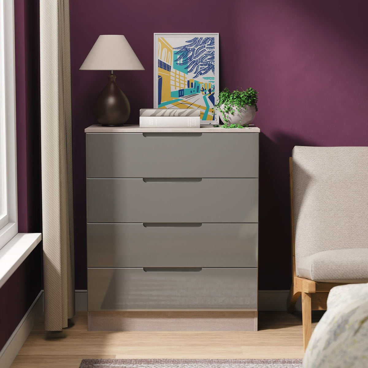 Henshaw 4 Drawer Chest