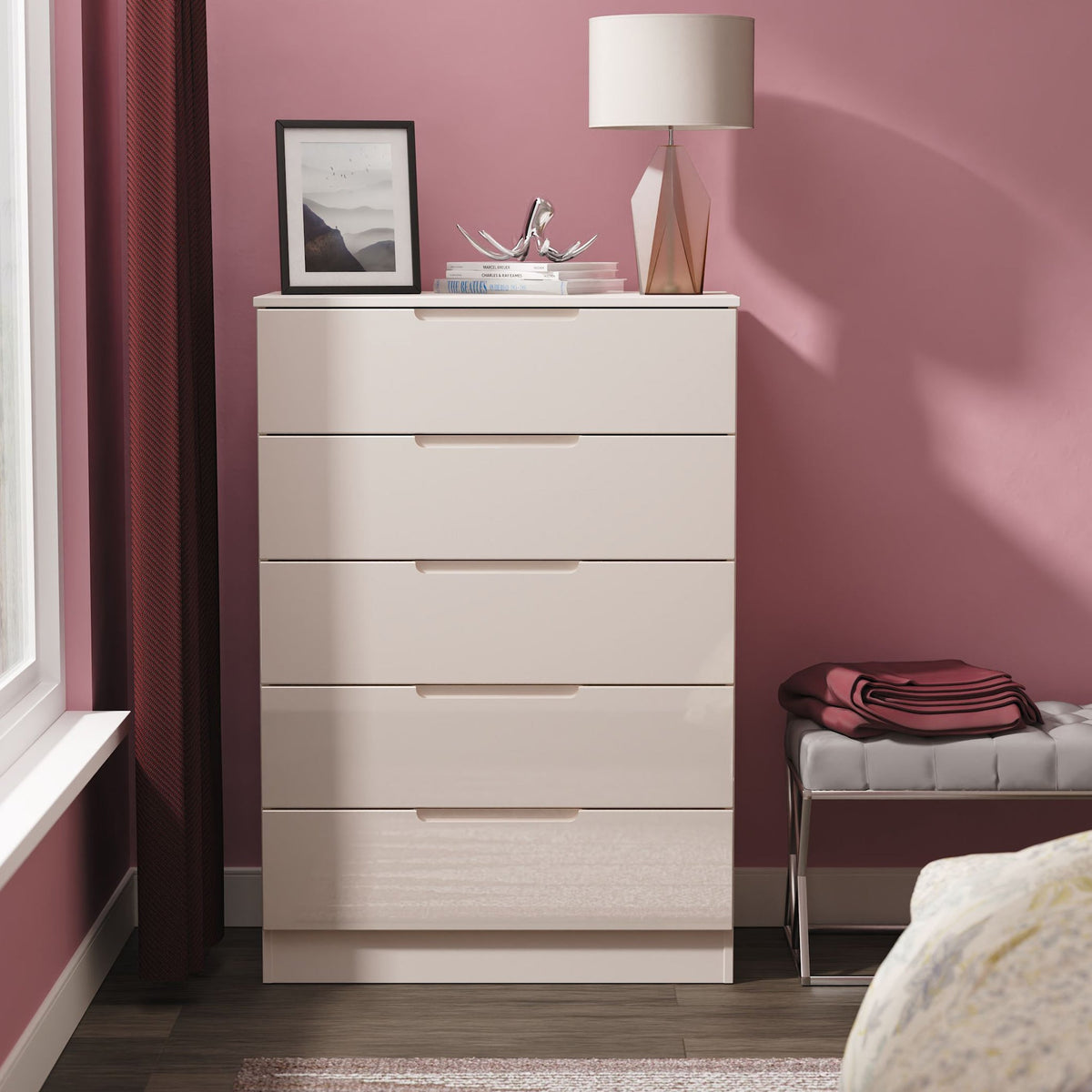 Henshaw 5 Drawer Chest