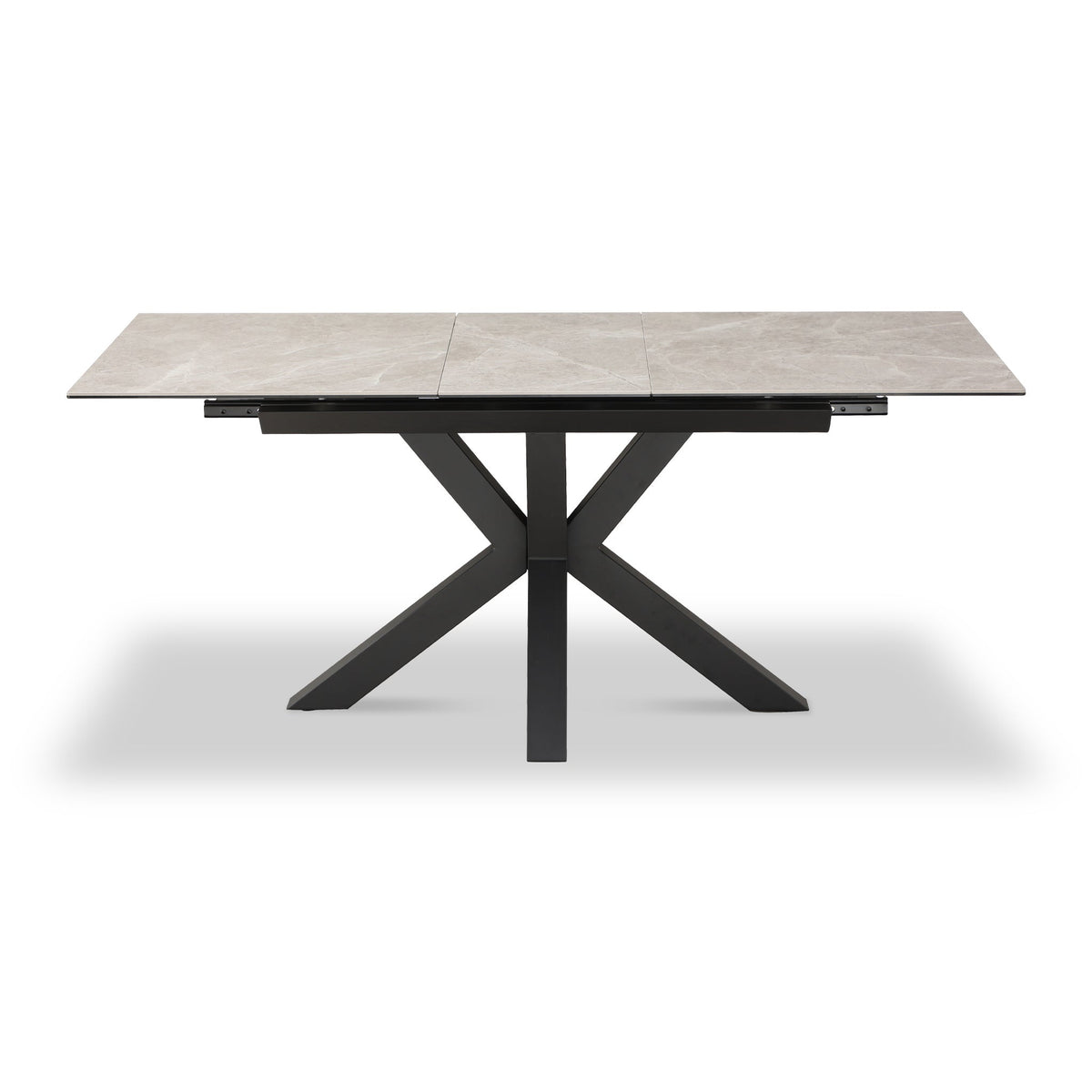 Palma Grey 140-180cm Extending Ceramic Dining Table