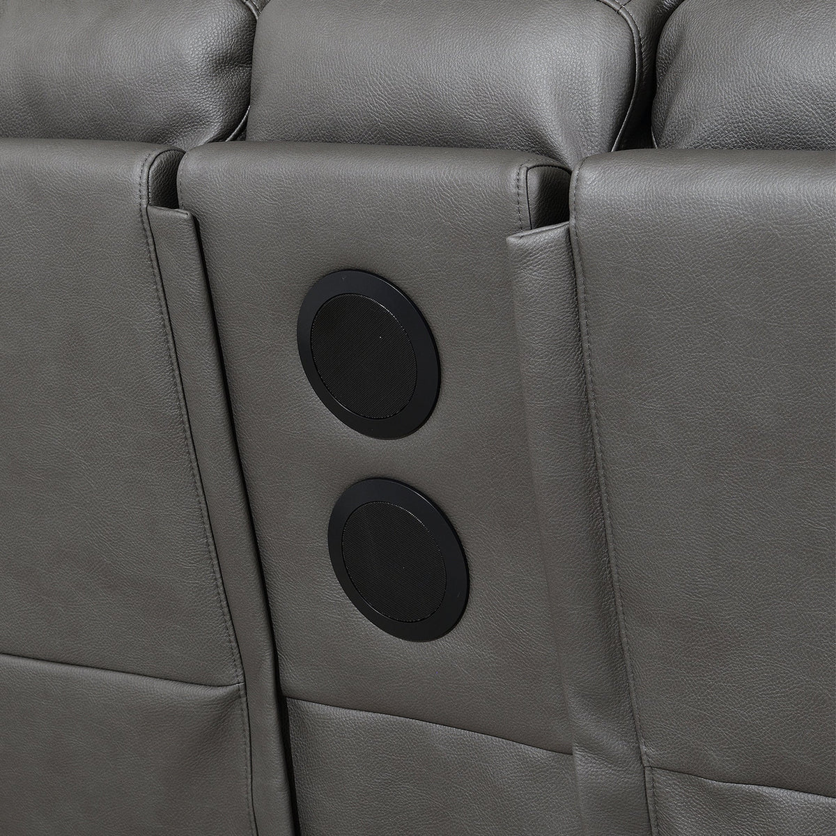 Cooper Tech Dual Power Recliner 2 Seater Sofa with Console