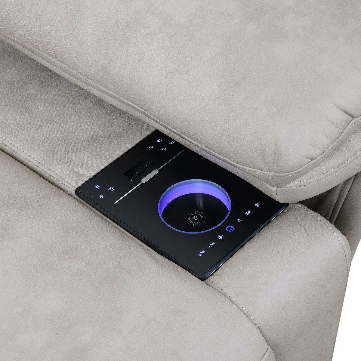 Cooper Tech Dual Power Recliner 3 Seater Sofa