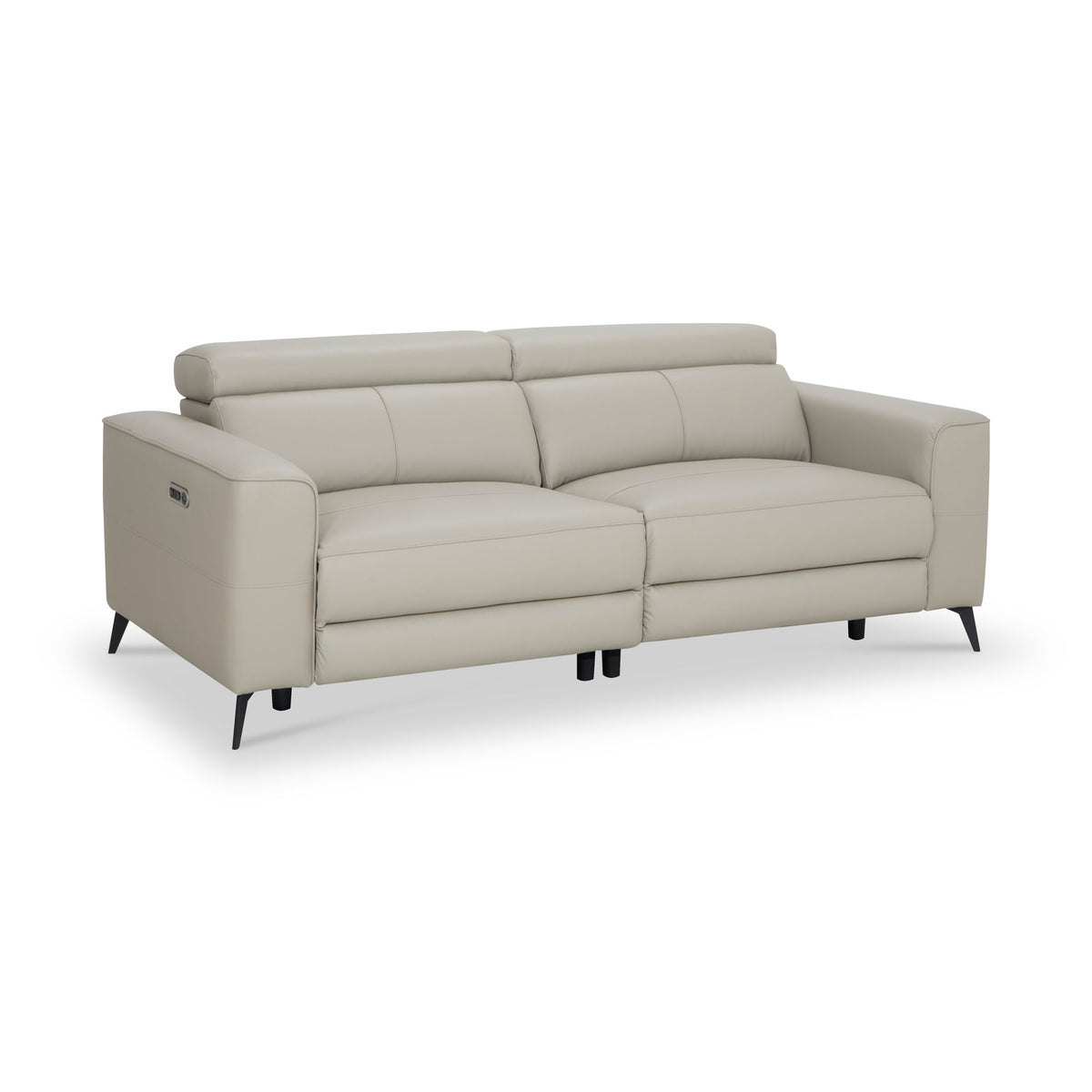 Radford Leather Dual Power Recliner 3 Seater Sofa