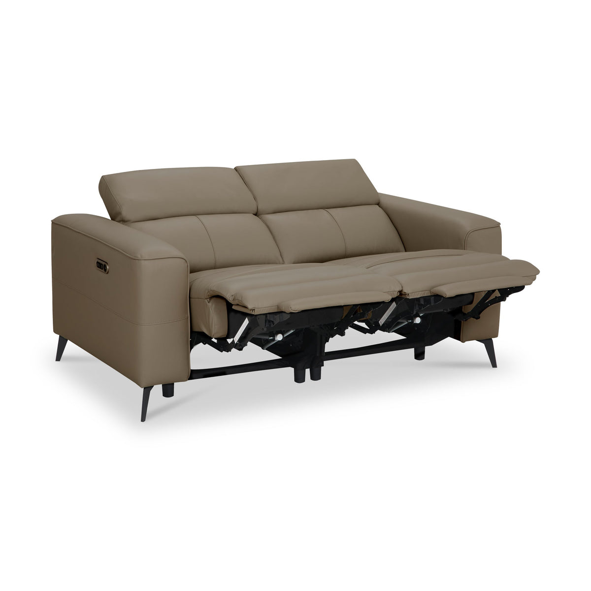 Radford Leather Dual Power Recliner 2 Seater Sofa