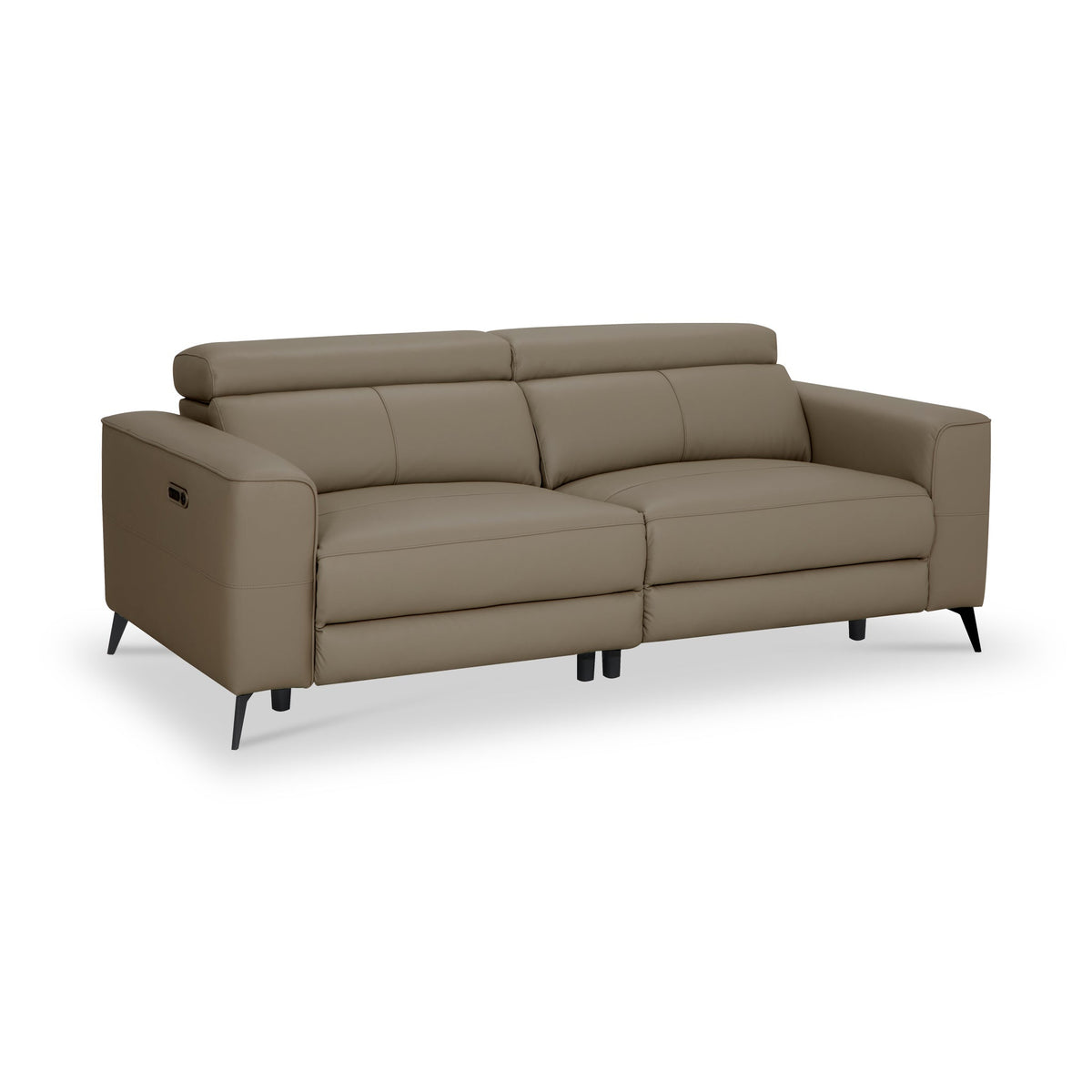 Radford Leather Dual Power Recliner 3 Seater Sofa