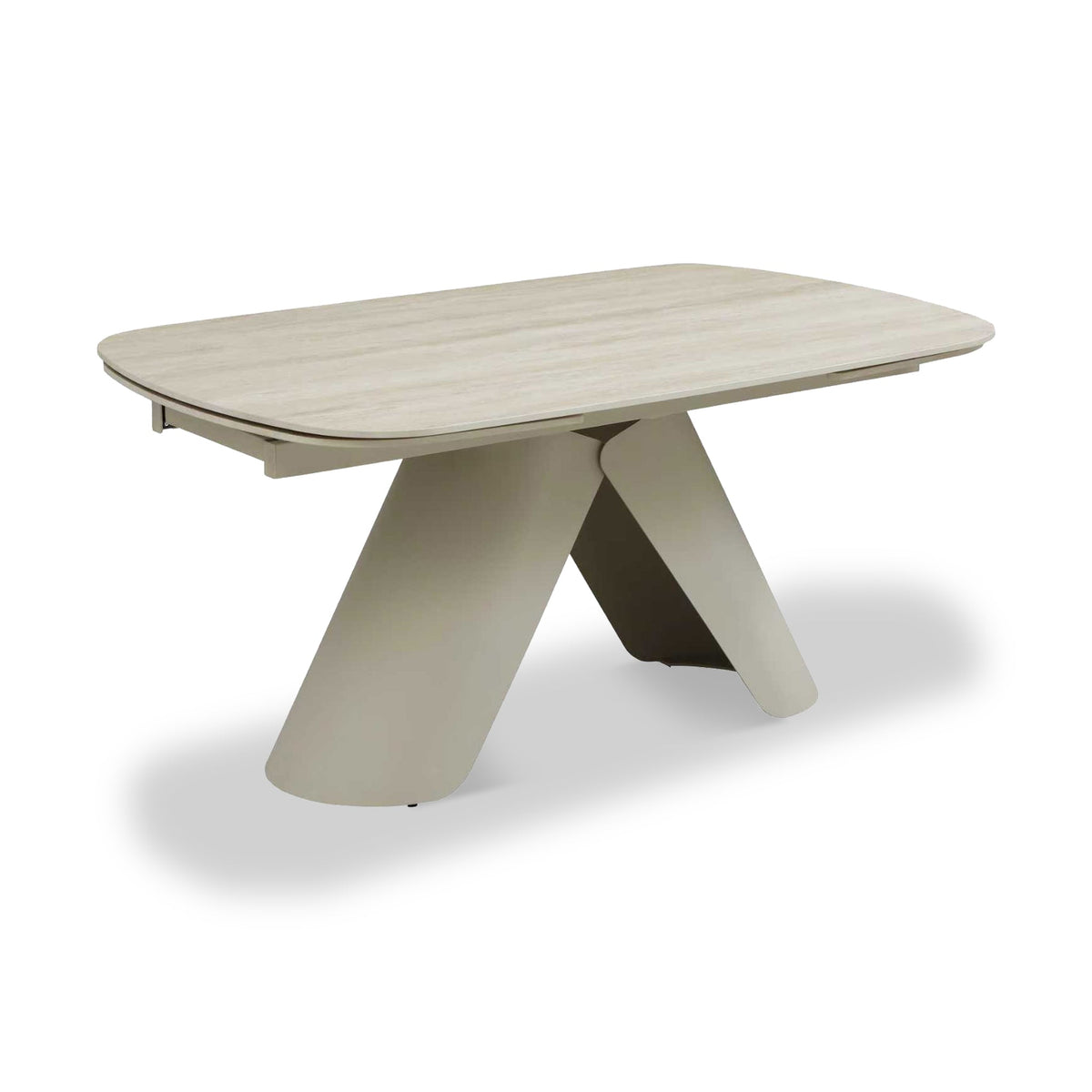 Nero Sintered Stone 160-240cm Extending Dining Table