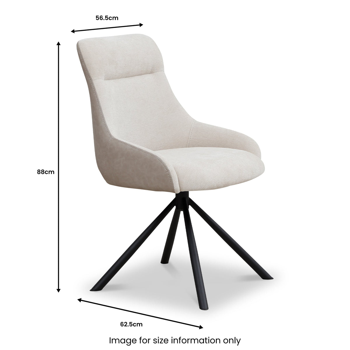 Elio 360 Swivel Dining Chair
